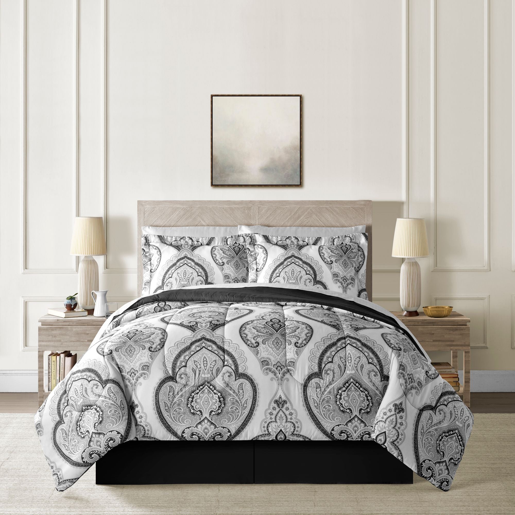 Edwin 8 Piece Comforter Set