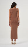 Sleeveless Gathered Dress