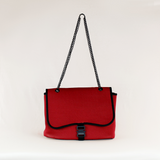 FLAP CROSSBODY RED