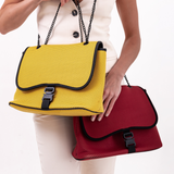 FLAP CROSSBODY RED