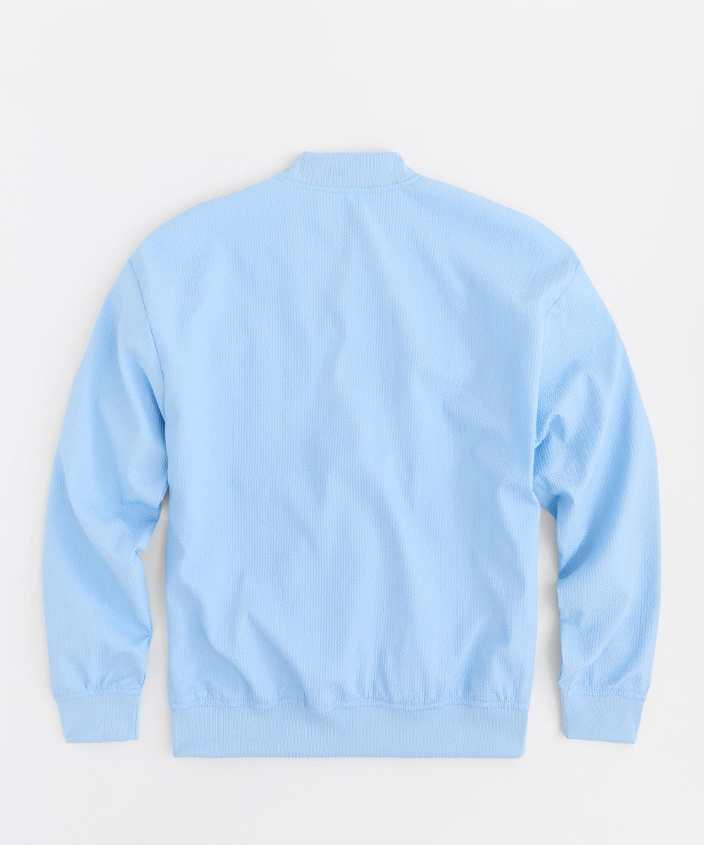 Coaches Chenille Patched Jacket - Light Blue