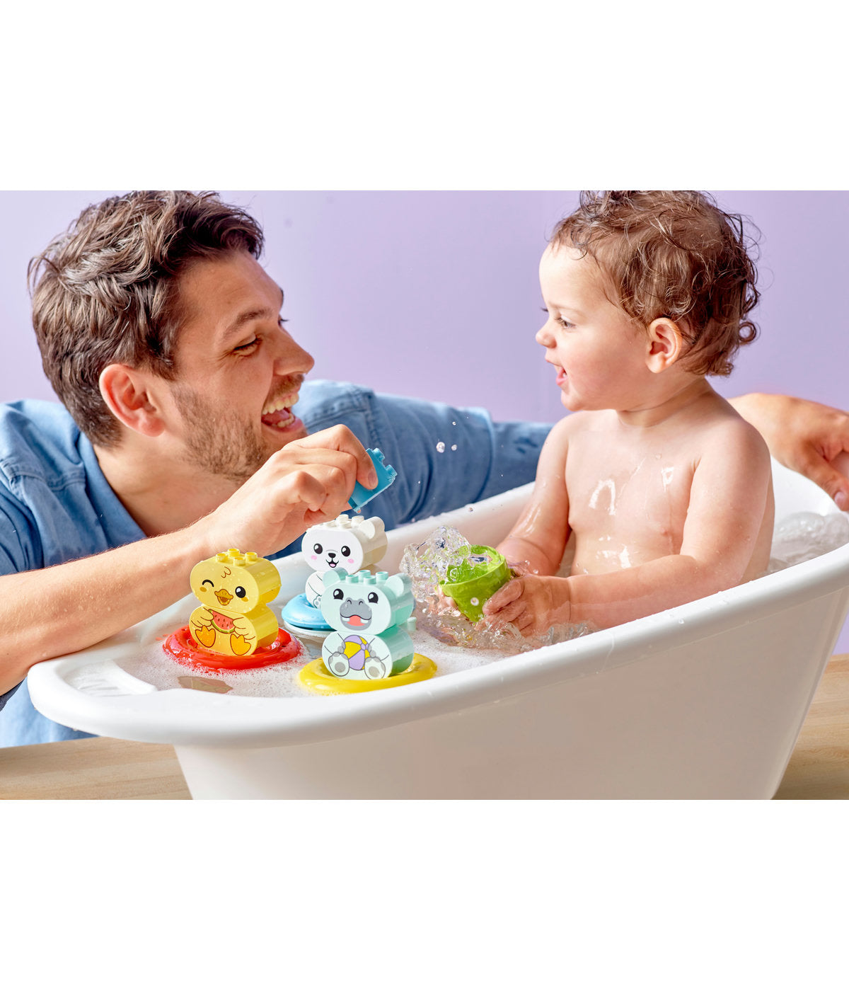 LEGO DUPLO My First Bath Time Fun: Floating Animal Train 10965 (14 Pieces)