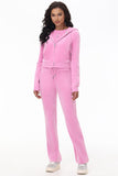 OG Big Bling Velour Hoodie - Juicy Couture