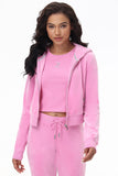OG Big Bling Velour Hoodie - Juicy Couture