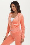 OG Big Bling Velour Hoodie - Juicy Couture