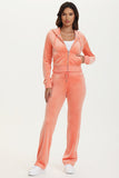 OG Big Bling Velour Hoodie - Juicy Couture