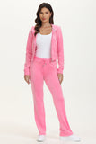 OG Big Bling Velour Hoodie - Juicy Couture