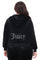 Plus-Size OG Big Bling Velour Hoodie by Juicy Couture