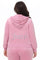 Plus-Size OG Big Bling Velour Hoodie by Juicy Couture