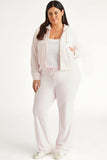 Plus-Size OG Big Bling Velour Hoodie - Juicy Couture