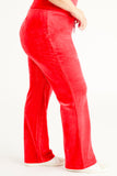 Plus-Size OG Big Bling Velour Track Pants - Juicy Couture