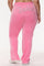 Plus-Size OG Big Bling Velour Track Pants by Juicy Couture