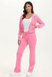 OG Big Bling Velour Track Pants - Juicy Couture