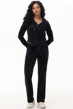 OG Big Bling Velour Track Pants - Juicy Couture