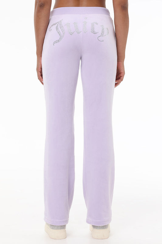 OG Big Bling Velour Track Pants - Juicy Couture