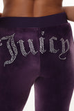 OG Big Bling Velour Track Pants - Juicy Couture