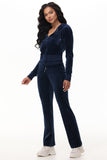 OG Big Bling Velour Track Pants - Juicy Couture