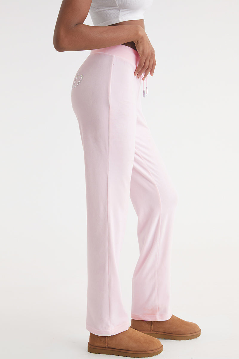 OG Big Bling Velour Track Pants - Juicy Couture