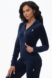 Scottie Cotton Velour Hoodie - Juicy Couture