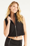 Faux Suede Monogram Vest - Juicy Couture