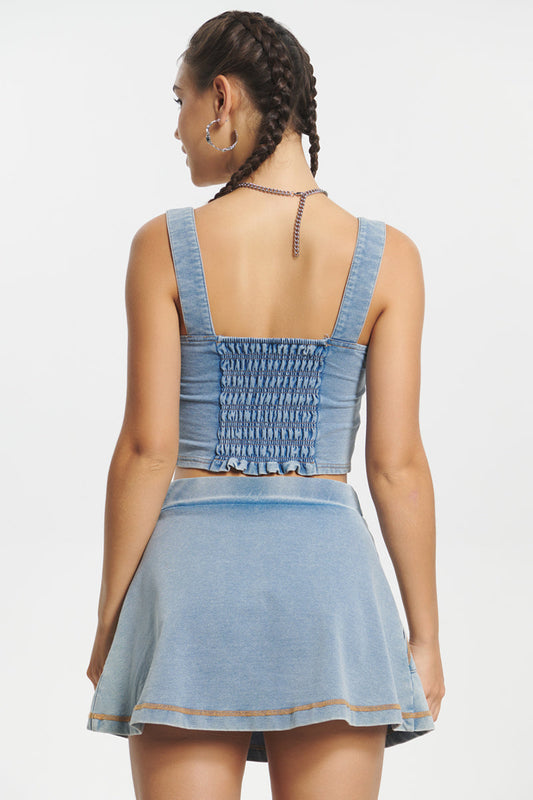 Faux Denim Tank Top - Juicy Couture