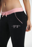 Sweetheart Cotton Velour Track Pants - Juicy Couture