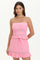 Towel Terry Lace Trim Tube Top by Juicy Couture