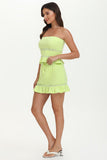 Towel Terry Lace Trim Tube Top - Juicy Couture