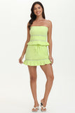 Towel Terry Lace Trim Tube Top - Juicy Couture