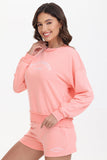 French Terry Embroidered Crewneck - Juicy Couture