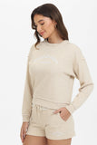 French Terry Embroidered Crewneck - Juicy Couture