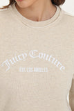 French Terry Embroidered Crewneck - Juicy Couture