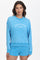French Terry Embroidered Crewneck by Juicy Couture