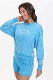 French Terry Embroidered Crewneck - Juicy Couture