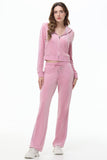 Lace Rhinestone Classic Hoodie - Juicy Couture