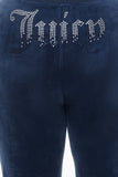 Plus-Size Ombre Big Bling Velour Track Pants - Juicy Couture