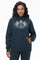 Oversized Fleece Scottie Dog Hoodie by Juicy Couture
