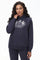 Oversized Fleece Scottie Dog Hoodie by Juicy Couture