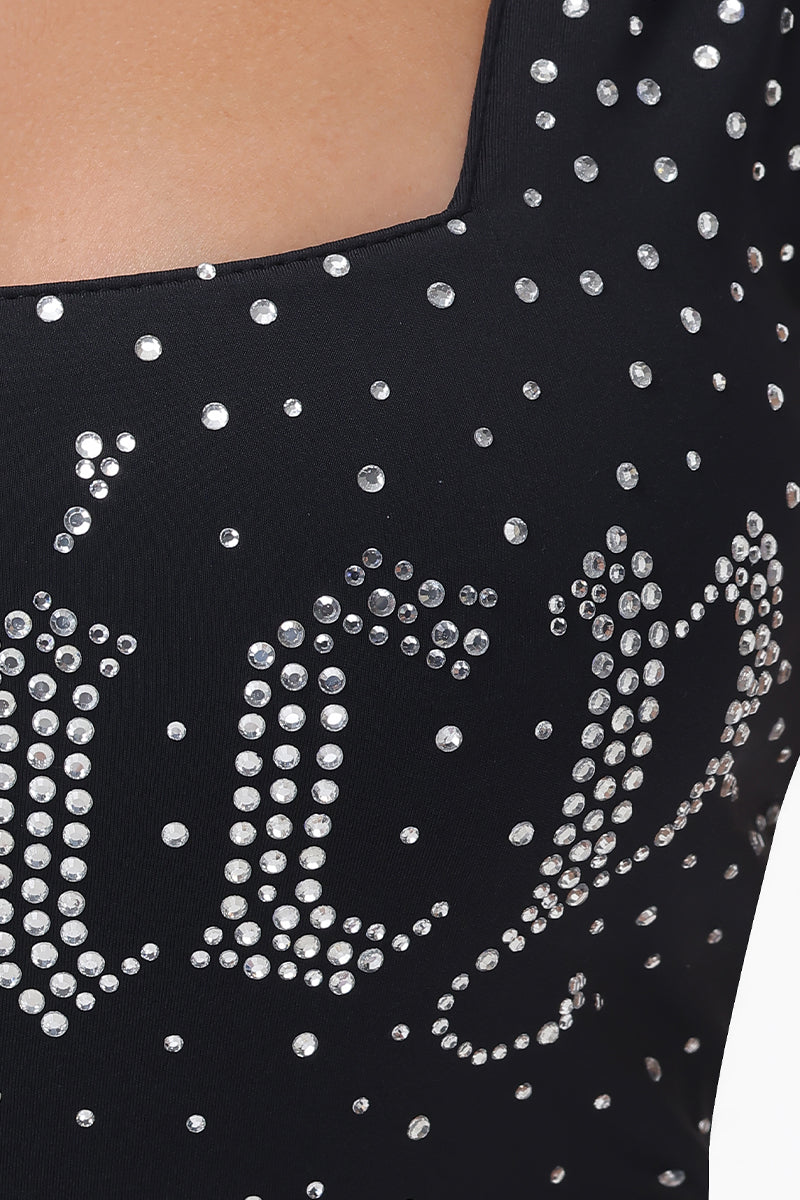 Big Bling Scoop Neck Tank Bodysuit - Juicy Couture