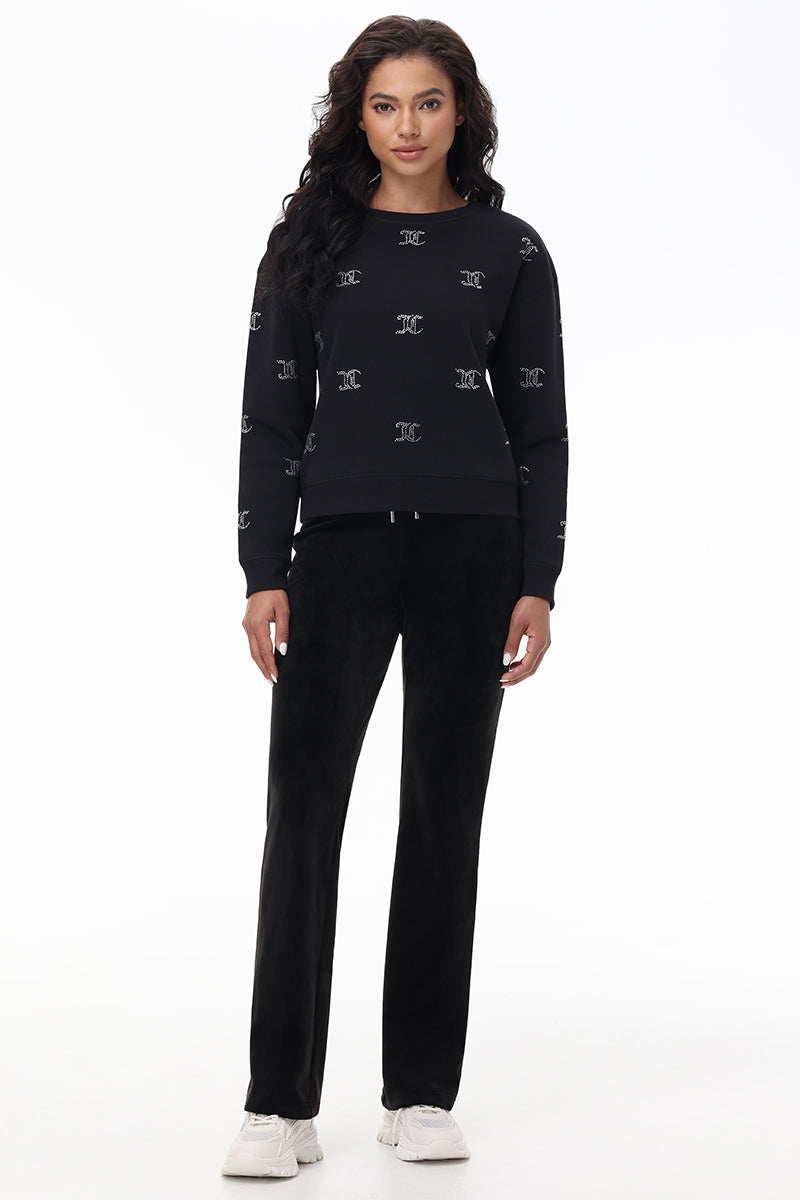 Bling Fleece Sweatshirt - Juicy Couture