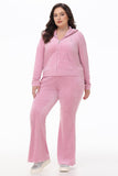 Plus-Size Heritage Cotton Velour Hoodie - Juicy Couture