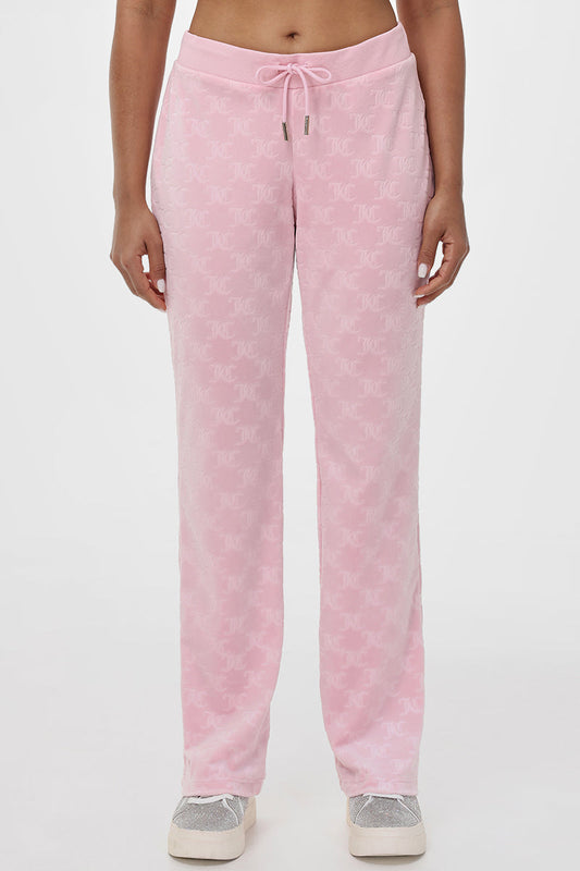 Embossed Velour Track Pant - Juicy Couture