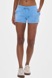 Crown Heritage Cotton Velour Shorts - Juicy Couture