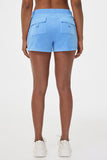Crown Heritage Cotton Velour Shorts - Juicy Couture