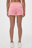 Crown Heritage Cotton Velour Shorts - Juicy Couture