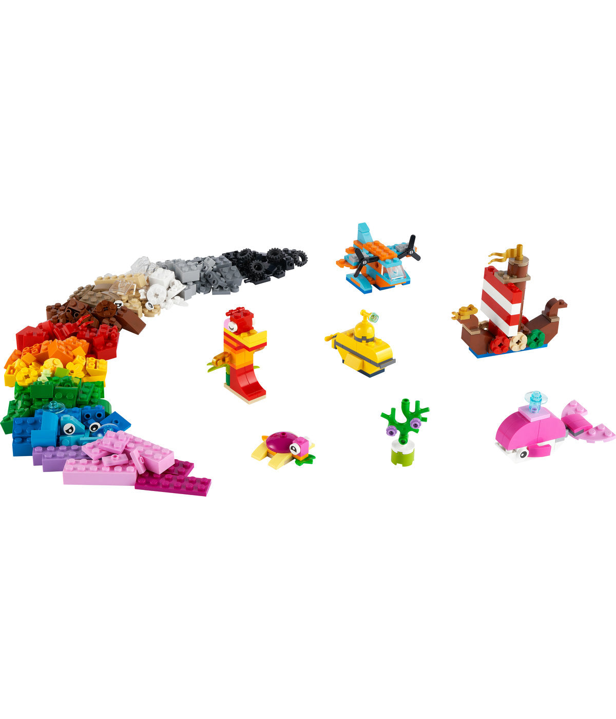 LEGO Classic Creative Ocean Fun 11018 Building Kit (333 Pieces)