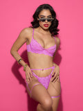 Arianna Lace & Chains Underwire Bra - Frederick's Of Hollywood