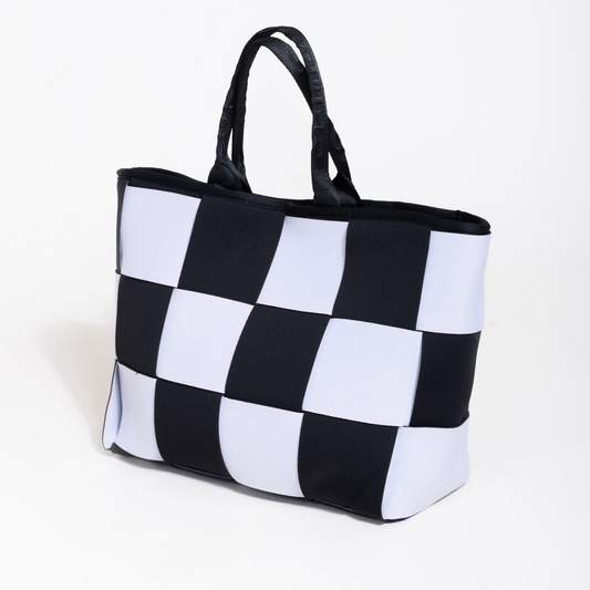 ICON TOTE BLACK and WHITE