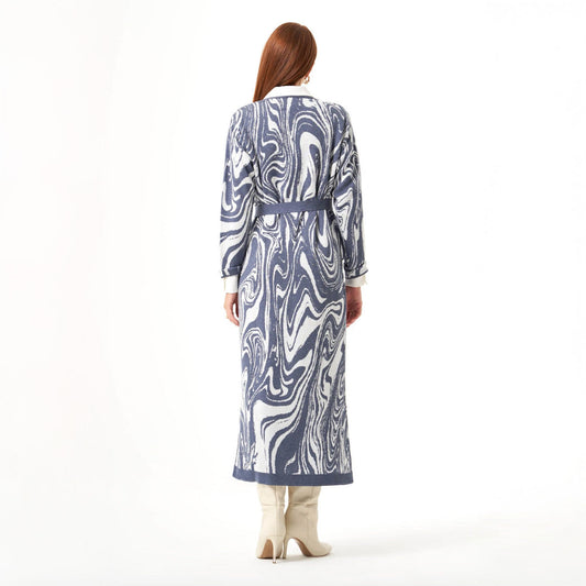 Mizalle - Cardigan Indigo Apparel