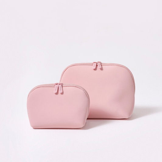 MAKEUP POUCH SET PRETTY in PINK